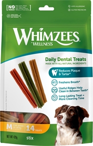 Whimzees Stix M – 14 stk 
